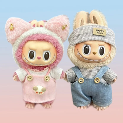 Labubu Clothes Fashion Overalls Labubu Idol  Dolls