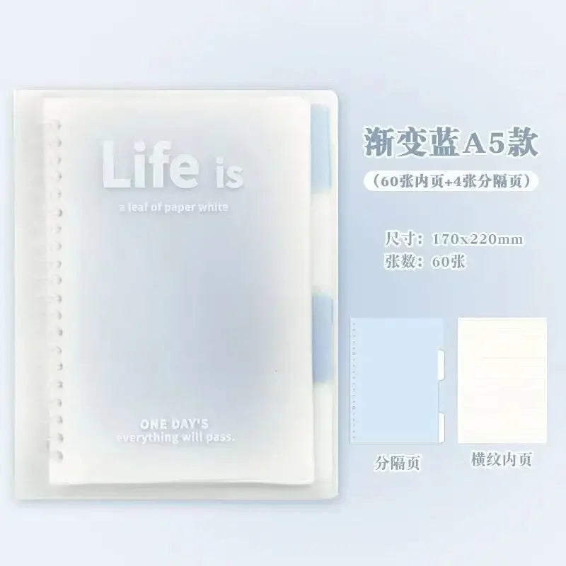 Loose Leaf Journal Notebook - Hiddengem