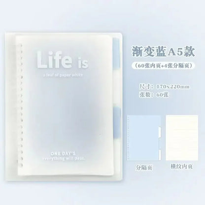 Loose Leaf Journal Notebook - Hiddengem