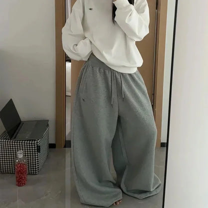 retro hip-hop oversized ladies black streetwear