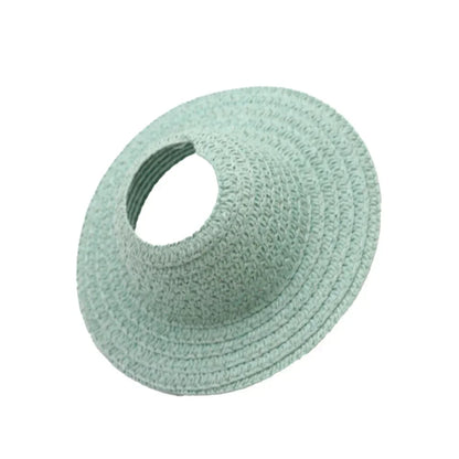 Labubu open top straw hat