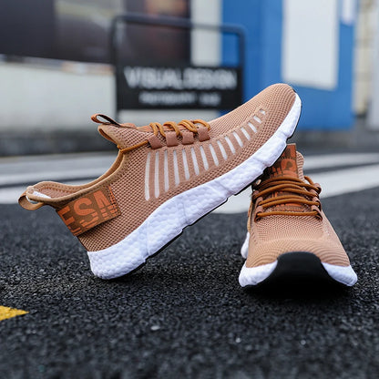 Women's Shoes Platform Mesh Running Lightweight - Hiddengem
