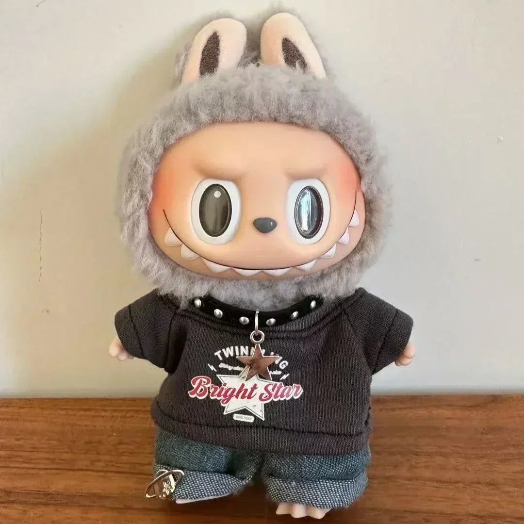 Labubu Clothes Doll  Hip Hop