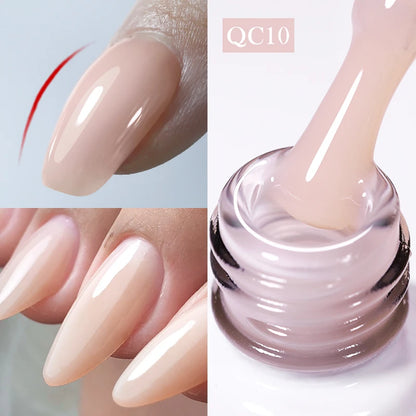 BORN PRETTY 10ML Nude Brown Fall Gel Nail Polish White Halloween Fall - Hiddengem