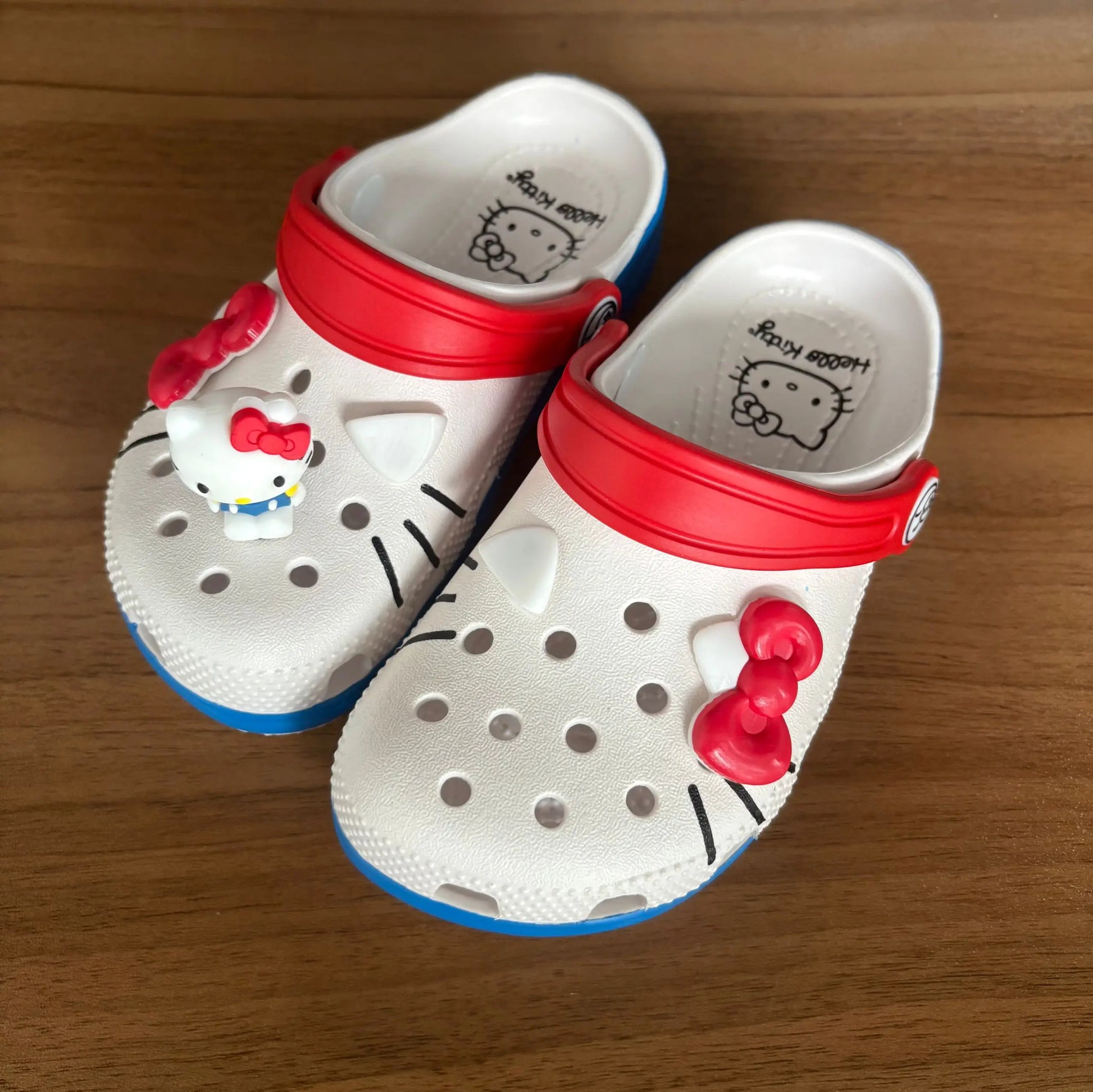 Children Hello Kitty My Melody Hole Sandals  Kawaii - Hiddengem