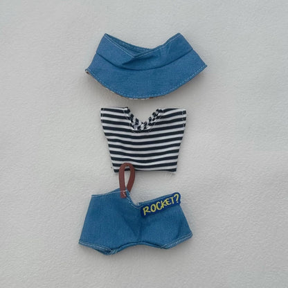 Labubu Clothing Accessories for V1 V2 V3 DIY Doll Clothes Fashion Birthday Gift Children's Toys Cute Ragdoll Skirts Bundle Pants