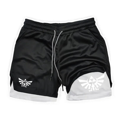 New Z-Zelda Men's Sports Fitness Shorts - Hiddengem