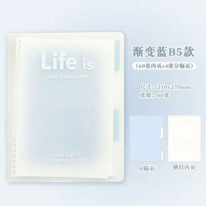 Loose Leaf Journal Notebook - Hiddengem
