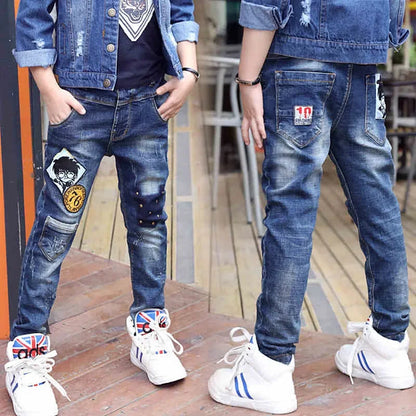 Skinny Jeans, young men Streetwear