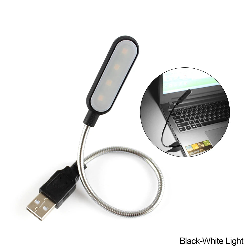 USB LED Reading Lamp Portable Flexible - Hiddengem