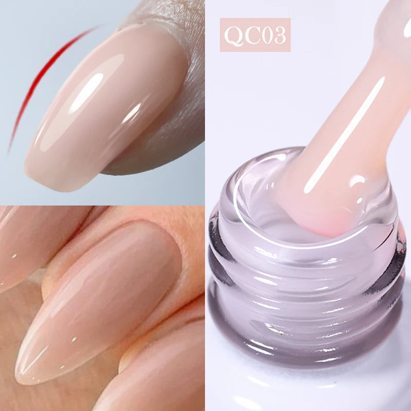 BORN PRETTY 10ML Nude Brown Fall Gel Nail Polish White Halloween Fall - Hiddengem