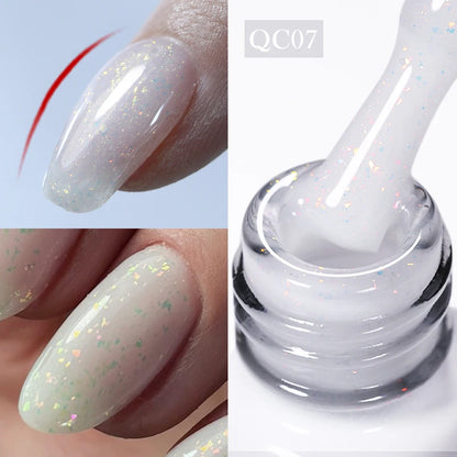 BORN PRETTY 10ML Nude Brown Fall Gel Nail Polish White Halloween Fall - Hiddengem