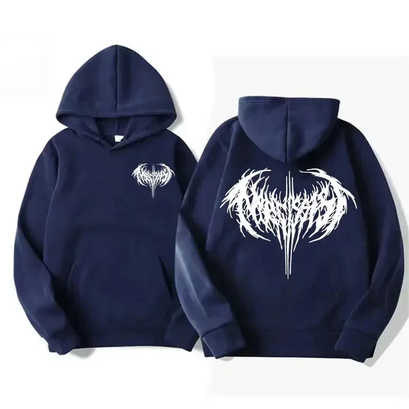 Rapper Graphic Hoodies Men Retro Hip Hop Hoodie Fashion Oversized Sweatshirt Streetwear