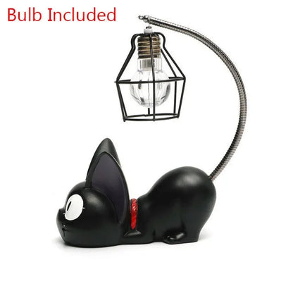 Led Night Light Resin cute blackCat