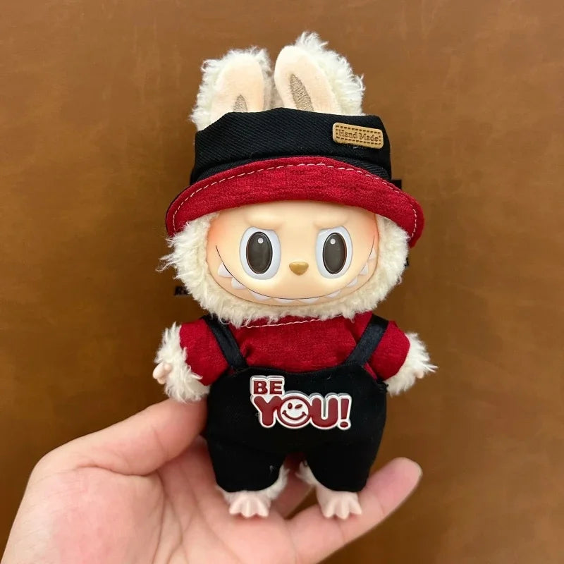17cm Labubu doll accessories Clothing suitable for V1 V2 V3labubu fashion personality cute toy birthday gift