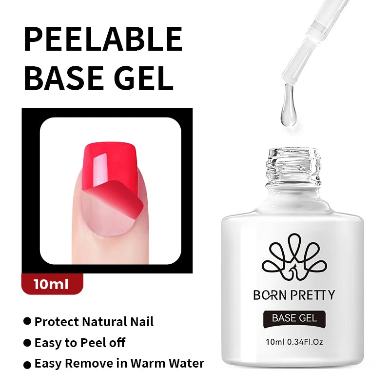 BORN PRETTY 10ML Nude Brown Fall Gel Nail Polish White Halloween Fall - Hiddengem