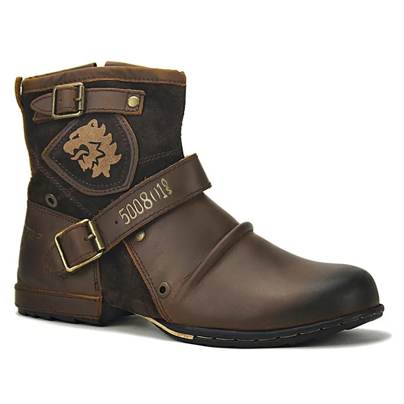 New Men's Ankle Boots - Hiddengem