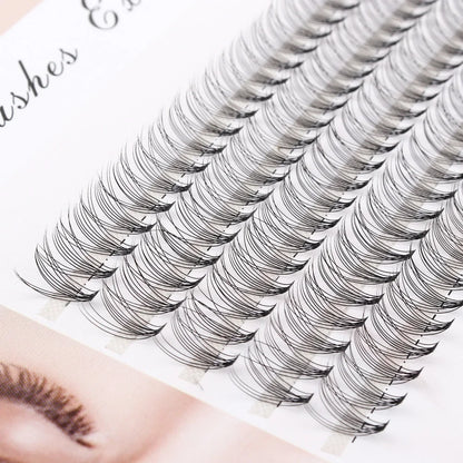 100Pcs 20 30 40D eyelash Individual C/D/DD Cluster EyeLashes Grafting False Eyelashes eyelash extension individual lash bunch