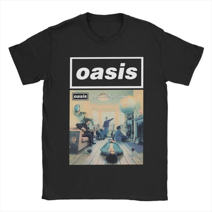 O-Oasis Rock Band T-Shirts Unisex - Hiddengem