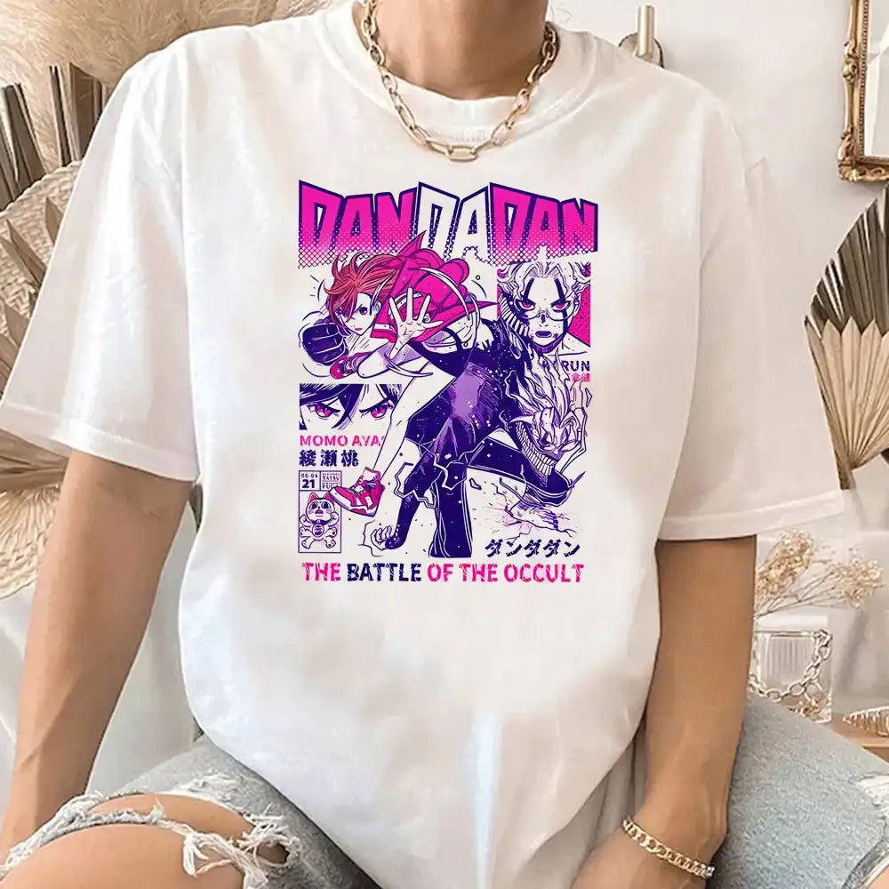 Dandadan Cat Anime Top - Hiddengem