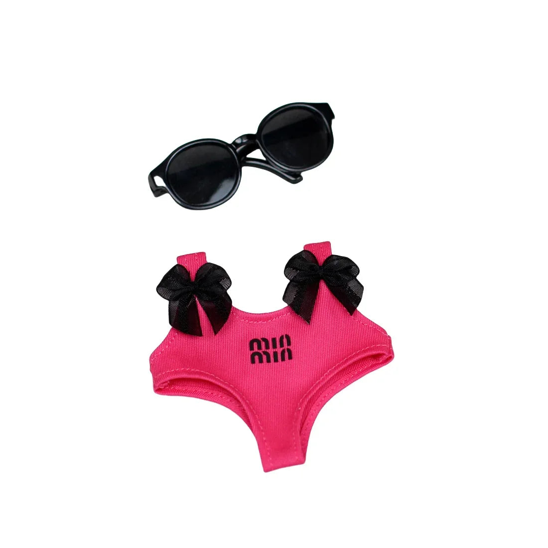 Labubu clothes summer swimsuits, sun and beach leisure swimsuits, Labubu accessories, fashionable and trendy clothing (no dolls)