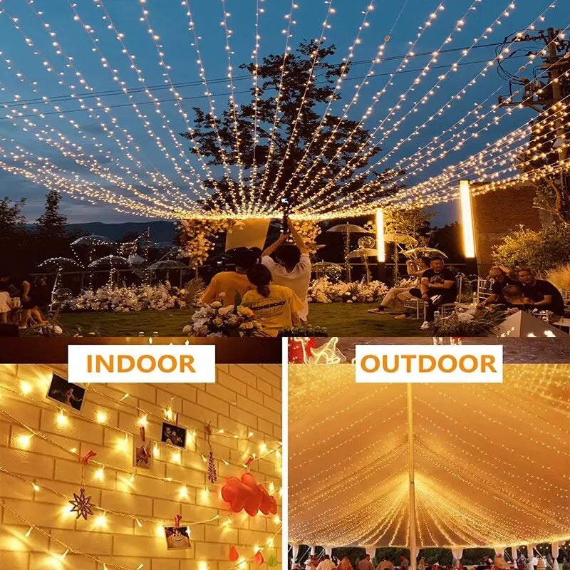 LED Garland String Lights - Hiddengem