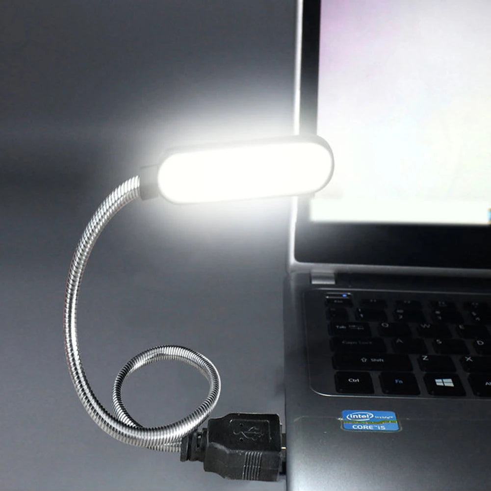 USB LED Reading Lamp Portable Flexible - Hiddengem