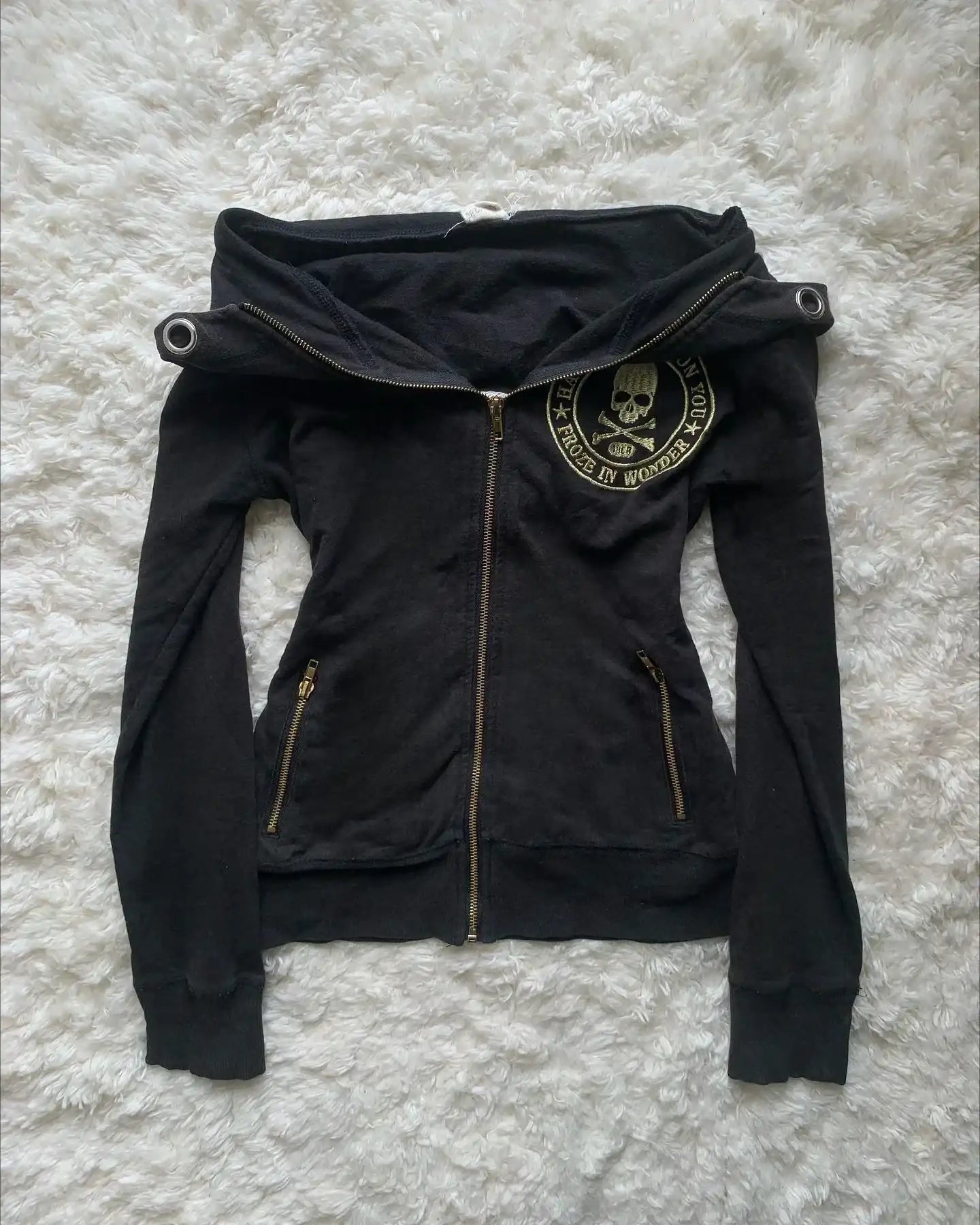 Gothic Pink Girly Sakura Hoodie - Hiddengem