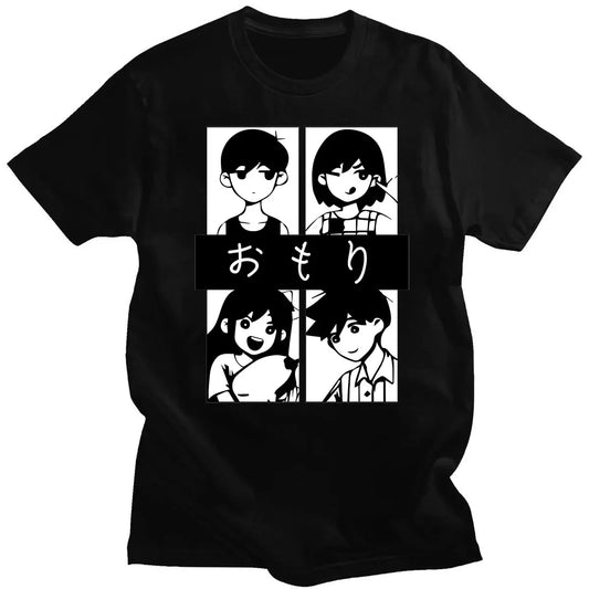 Omori T-shirts Printed - Hiddengem