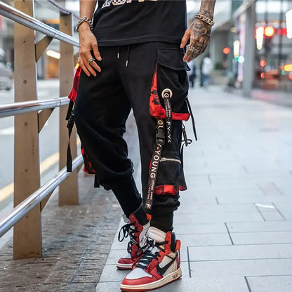 Men's Cargo Pants Casual Hip Hop