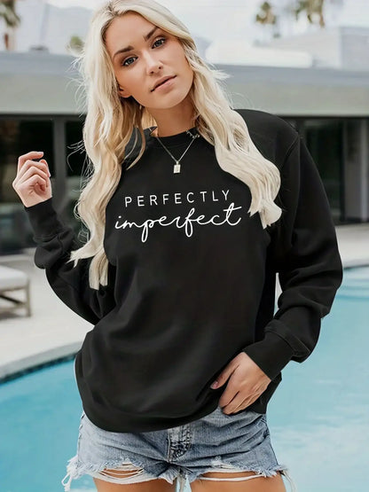 Autumn perfectly imperfect Ladies Sweater - Hiddengem