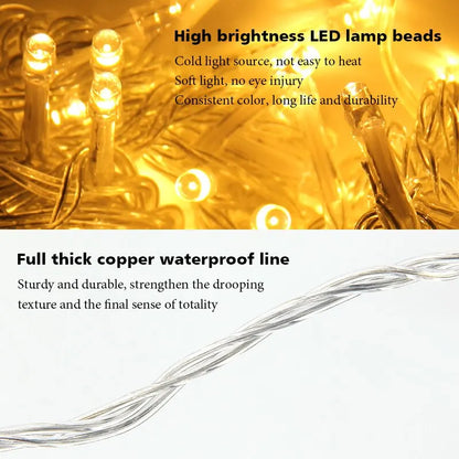 LED Garland String Lights - Hiddengem