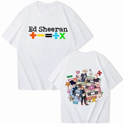 New Ed Sheeran Tour 2024 T-Shirts unisex - Hiddengem