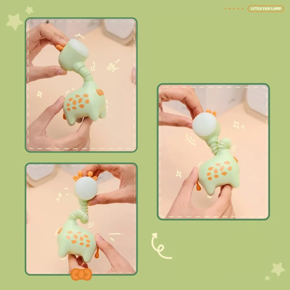 Cute Giraffe Shaped Night Light