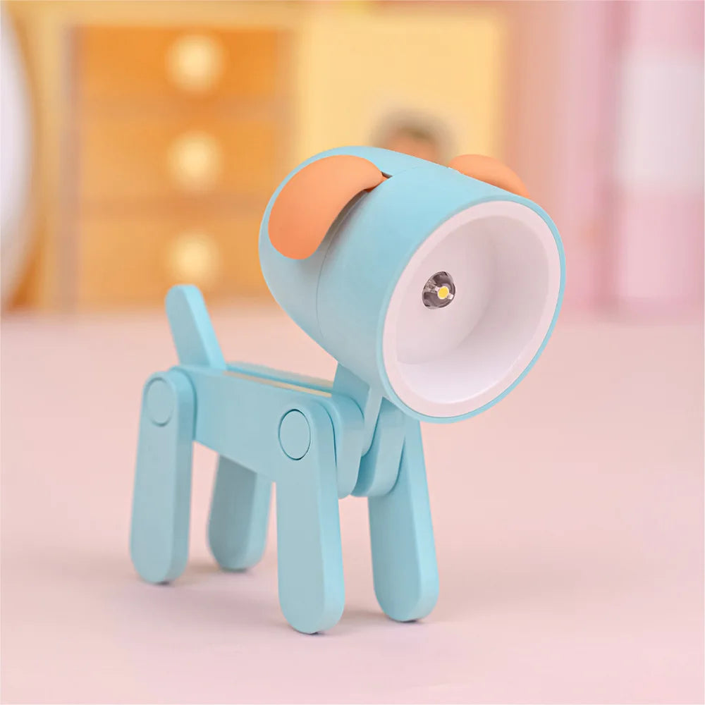 LED Night Light Mini Folding animal for desk