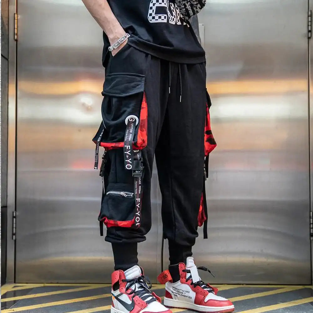 Men's Cargo Pants Casual Hip Hop