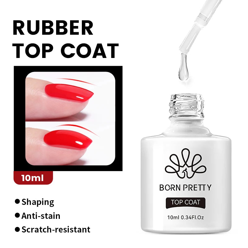 BORN PRETTY 10ML Nude Brown Fall Gel Nail Polish White Halloween Fall - Hiddengem