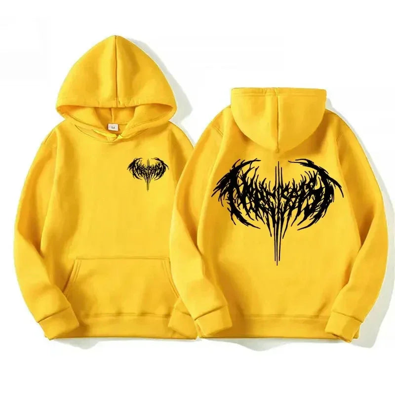 Rapper Graphic Hoodies Men Retro Hip Hop Hoodie Fashion Oversized Sweatshirt Streetwear