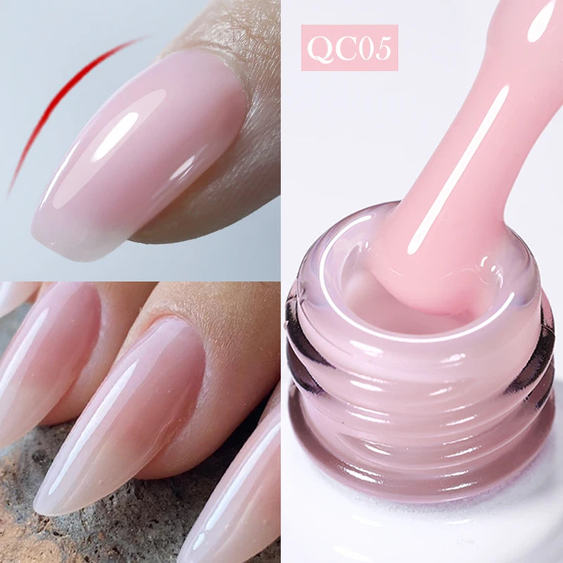 BORN PRETTY 10ML Nude Brown Fall Gel Nail Polish White Halloween Fall - Hiddengem