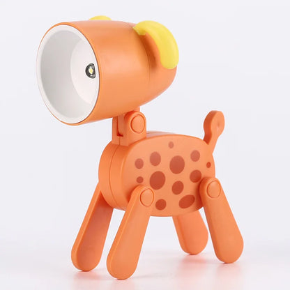 LED Night Light Mini Folding animal for desk