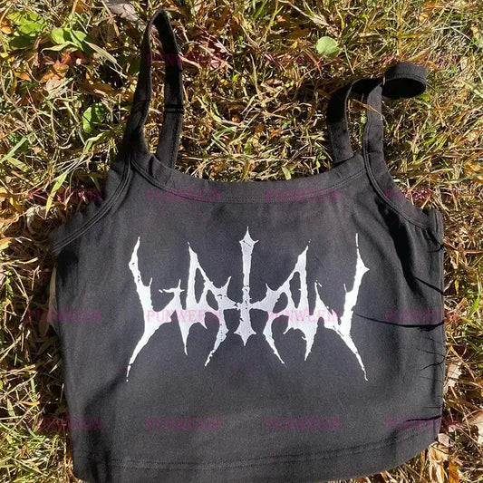 Black Punk Gothic Sweetheart  Top - Hiddengem