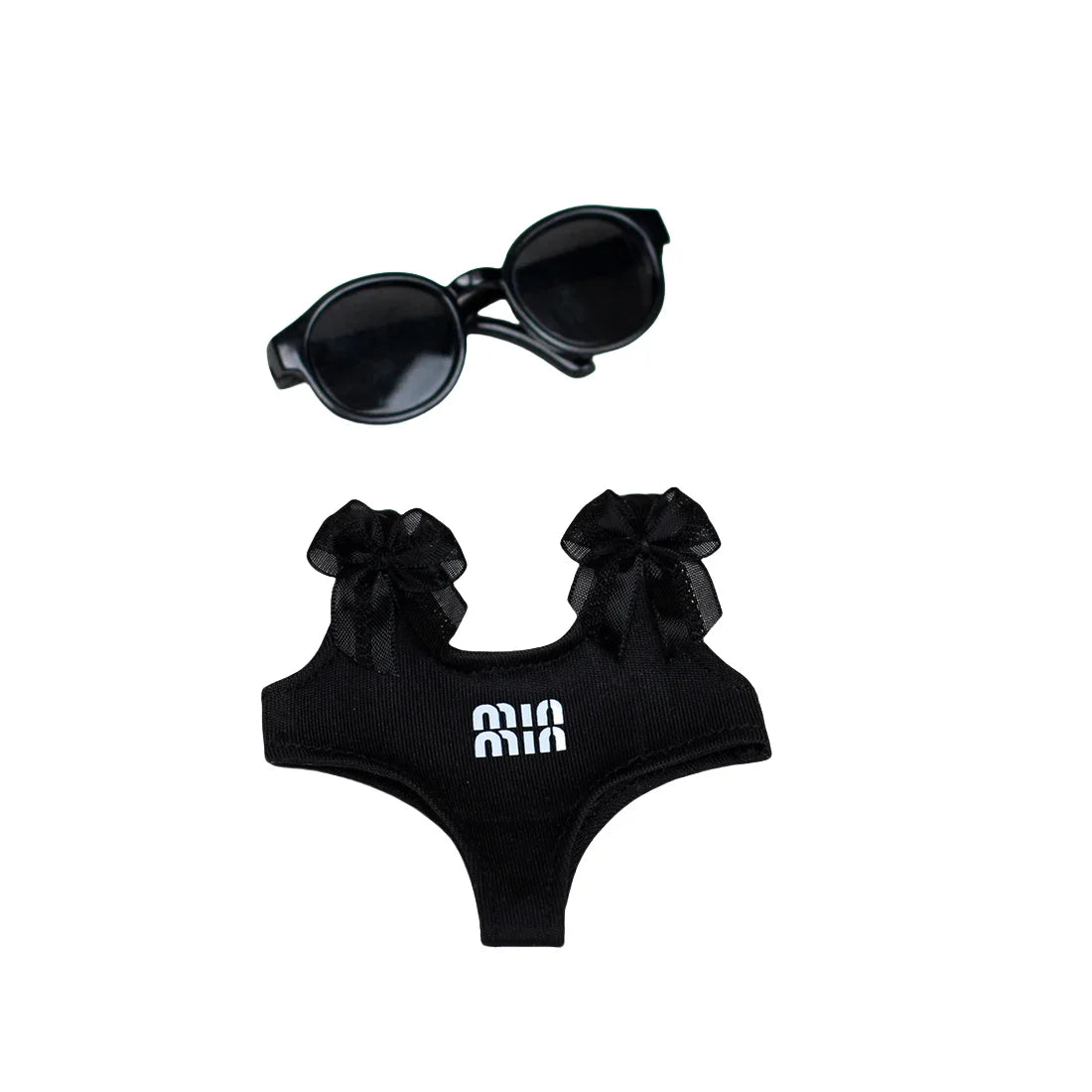 Labubu clothes summer swimsuits, sun and beach leisure swimsuits, Labubu accessories, fashionable and trendy clothing (no dolls)