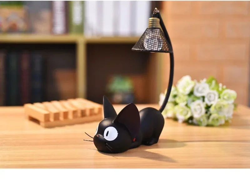 Led Night Light Resin cute blackCat