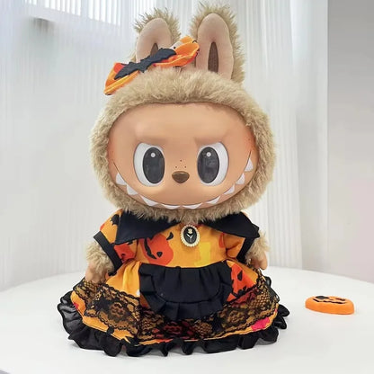 Labubu Clothes Series Doll 38cm Doll Fashion Outfit Macaron Color Collectible Blind Box Cute DIY Clothes For Bjd Cosplay Gift