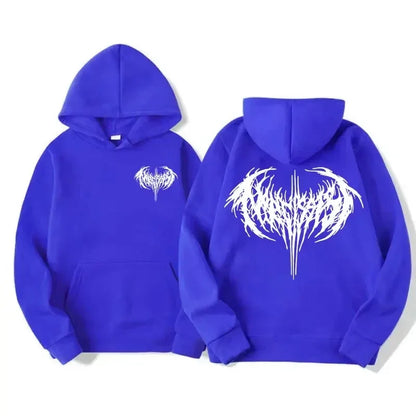 Rapper Graphic Hoodies Men Retro Hip Hop Hoodie Fashion Oversized Sweatshirt Streetwear