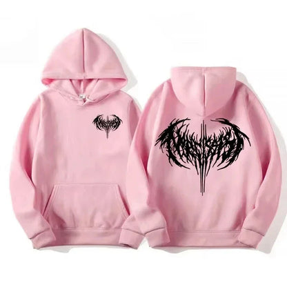 Rapper Graphic Hoodies Men Retro Hip Hop Hoodie Fashion Oversized Sweatshirt Streetwear