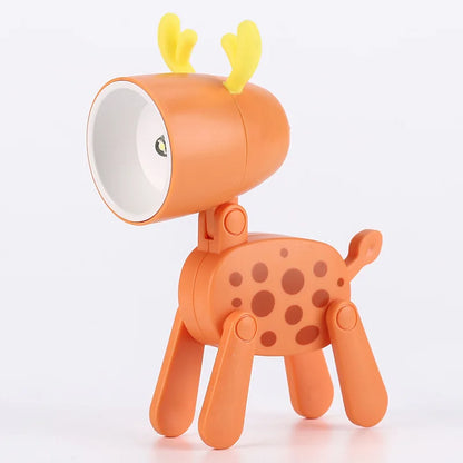 LED Night Light Mini Folding animal for desk