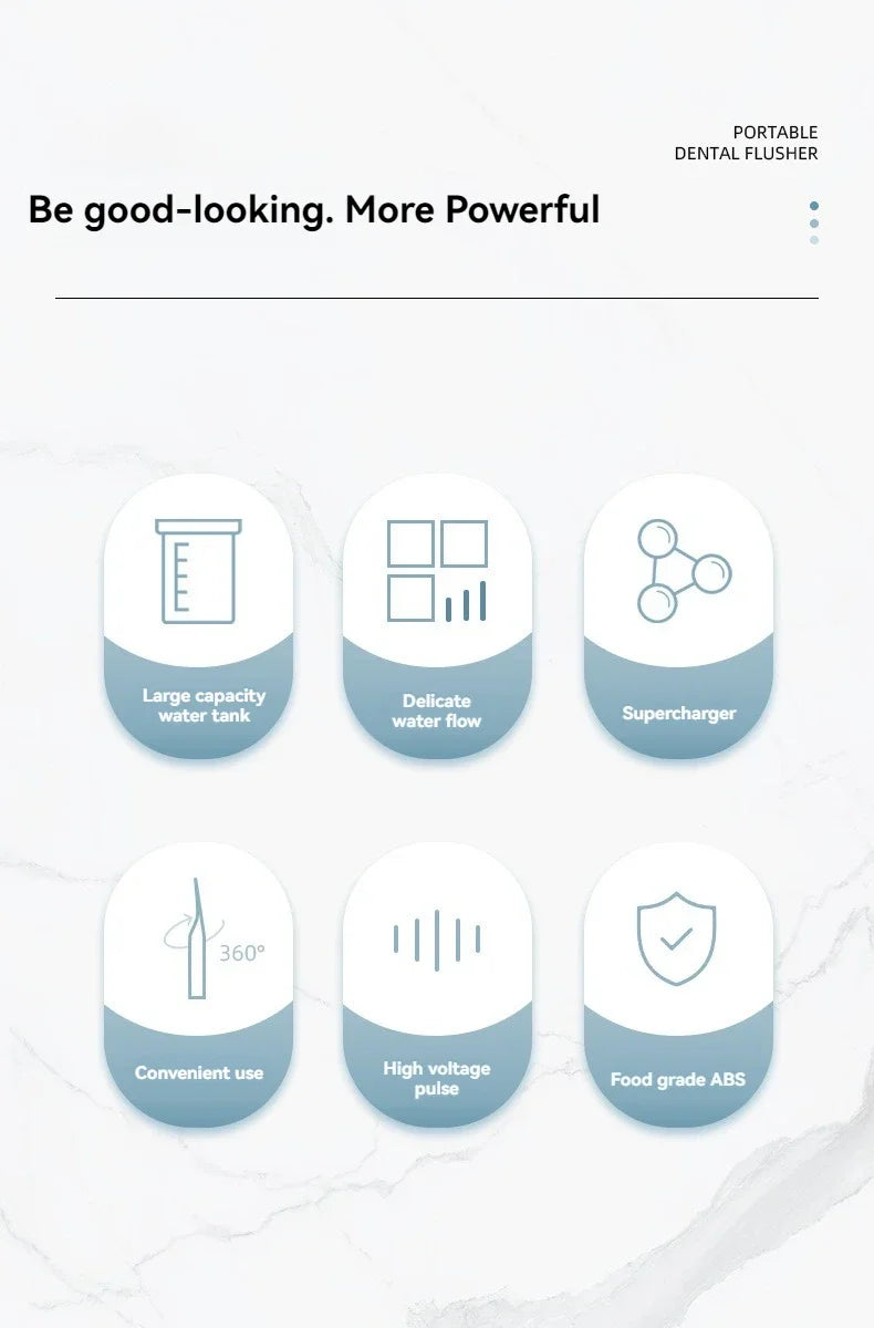 Portable High Pressure Oral Irrigator