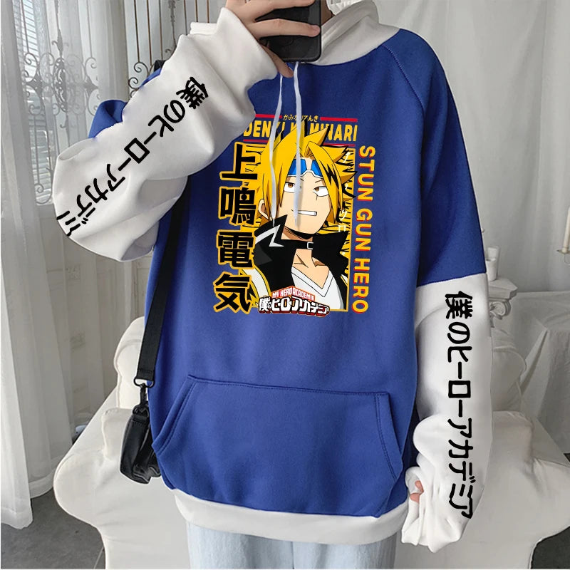 My Hero Academia Kaminari Denki Manga  Unisex  pullover - Hiddengem