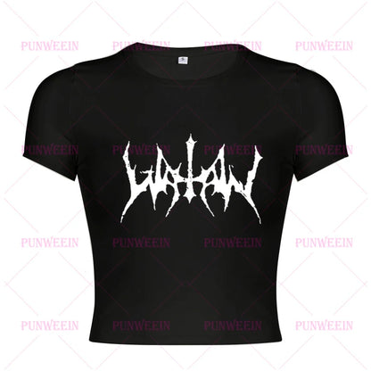 Black Punk Gothic Sweetheart  Top - Hiddengem